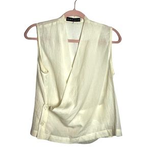 Shirin Guild 100% linen sleeveless lagenlook top